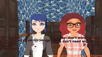 miraculous ladybug marinette and alya fucked hard by ugly twins in the interview