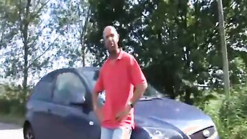 A wife in an xxx rape video being forced to have sex with multiple men.