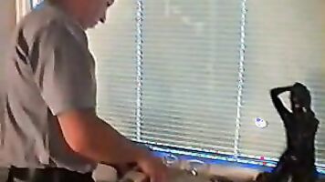 Hot mom was forcefully made to have rough sex for a brutal fuck video.