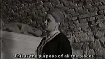 The girl was screaming as her ass was violently pounded.