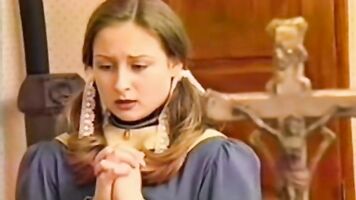 The rough sex in the forced porn video was exceptionally brutal.