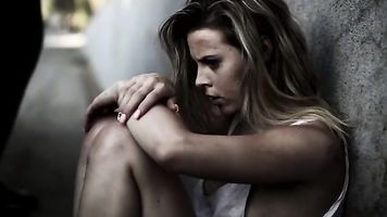Homeless girl fuck guy form food