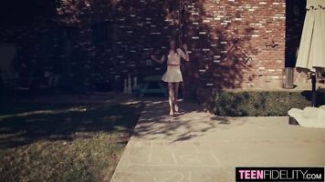 TEENFIDELITY Skinny Teen Ava Parker Fucked Hard and Creampied