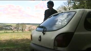 The mom was forcebly aroused in the brutal porn movie, trying to fight the multiple cocks.