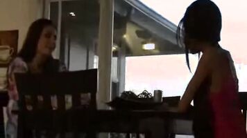 Dick-sucking can be presented in a creative way in a psycho thrillers rape porn movie.