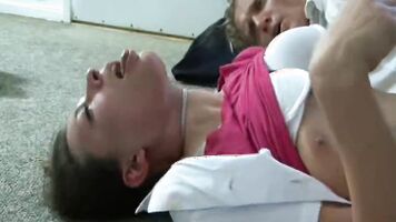 Girl gets rape sex in amateur rough sex scene.
