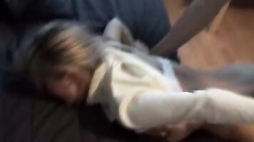Amateur girls could be raped in a forced family porn movie.