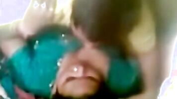 Mom and daughter forced into brutal sex acts in an all-family porn movie.