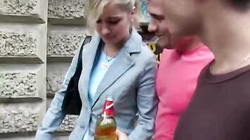 Young girls drinking and then forced into rough sex in a homemade movie.