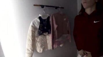 Public sex in the fitting room