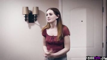 Maya Kendrick sucking Mr Graysons cock