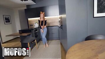 Lovely (Mia Bandini) Getting Her Ass Pounded In The Kitchen - MOFOS