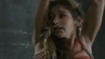 A woman being forced into sex in a homemade porn movie.